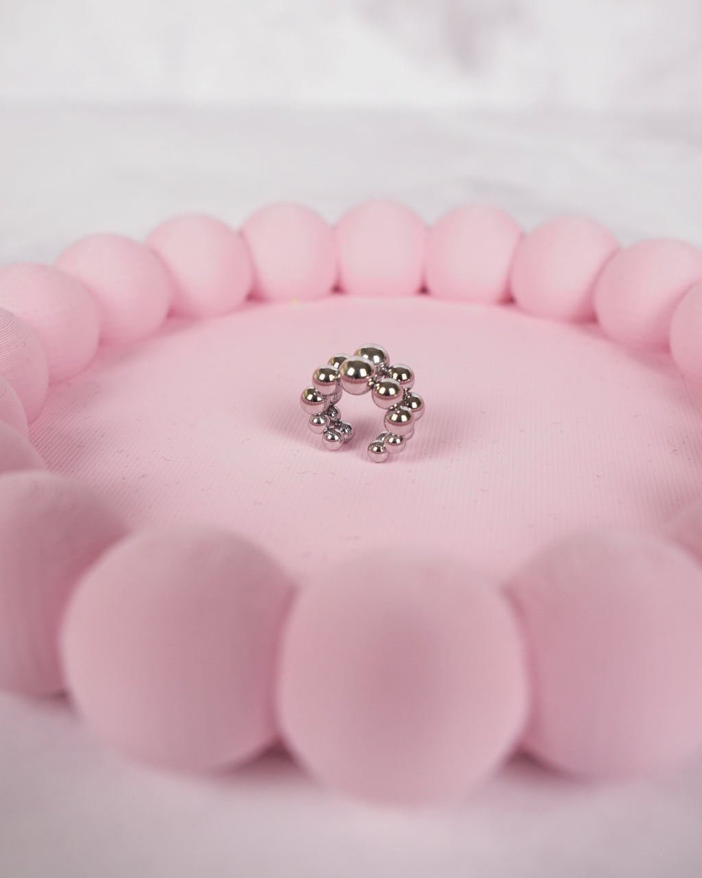 EARCUFF DOUBLE BOLLA