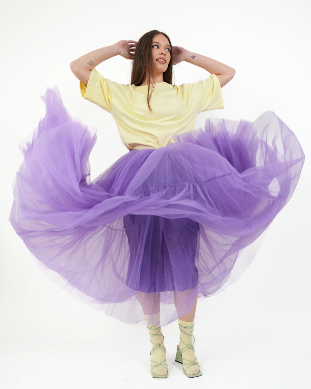 GONNA TULLE LAVENDER