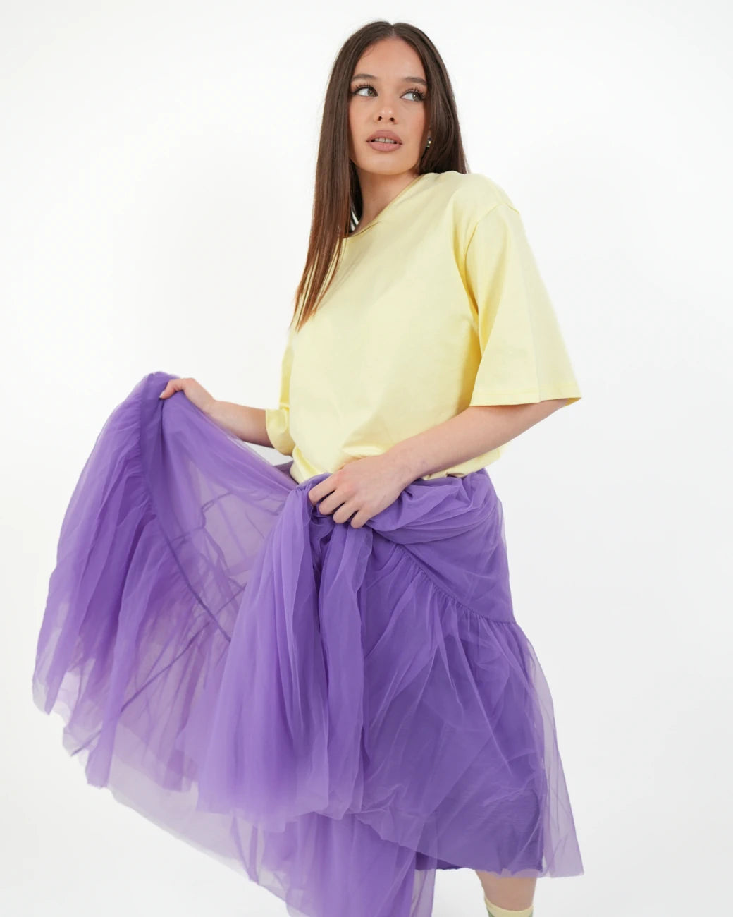 GONNA TULLE LAVENDER